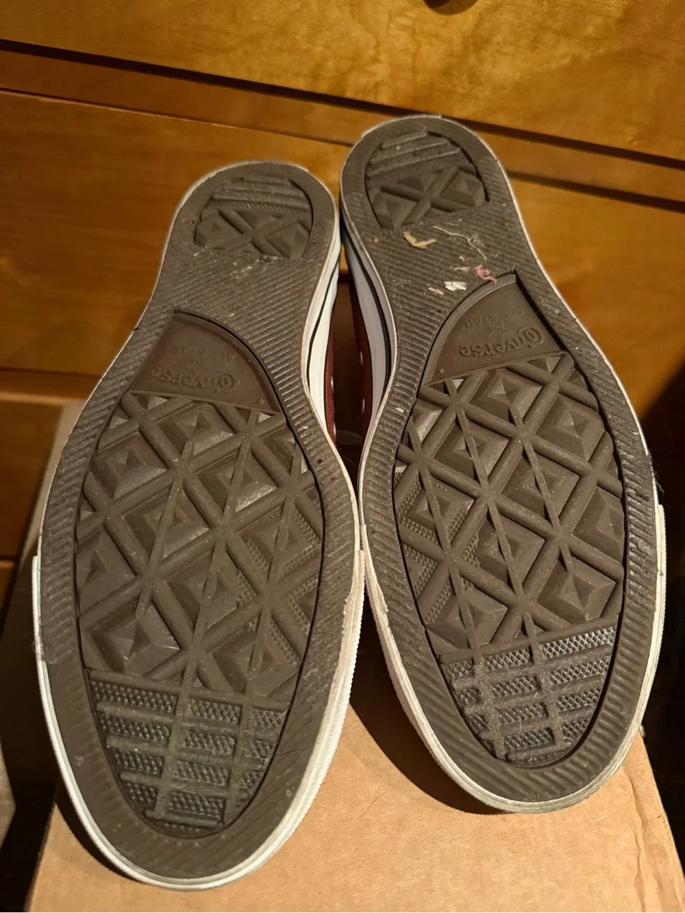 Converse All Star Brown High Top Shoes - Picture 7 of 8